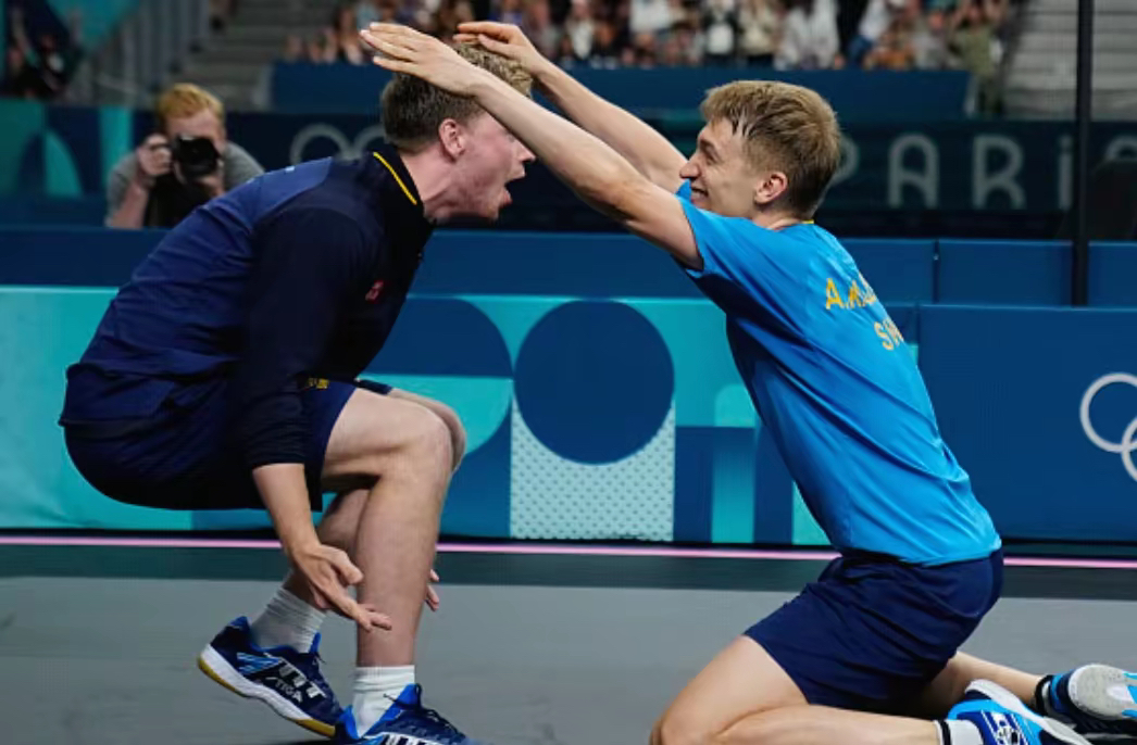 瑞典队完胜葡萄牙队，张本智和刷新纪录